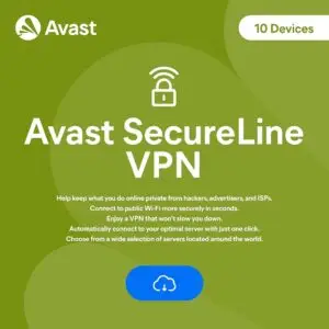Avast SecureLine VPN- Hàng chính hãng 1 năm sử dụng cho 10 Thiết bị - Avast Software r.s.o
