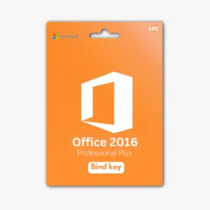 Office 2016 ProPlus - Hàng chính hãng Bind Retail 1-PC